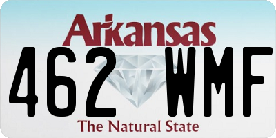 AR license plate 462WMF
