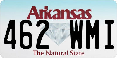 AR license plate 462WMI