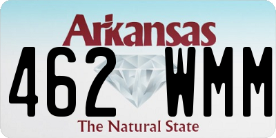 AR license plate 462WMM