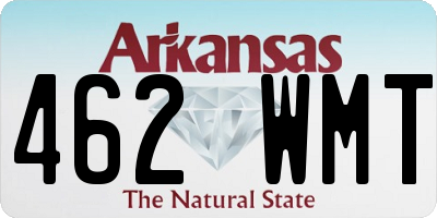 AR license plate 462WMT