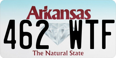 AR license plate 462WTF
