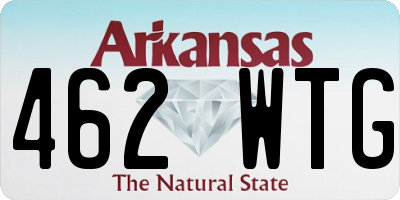 AR license plate 462WTG