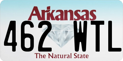 AR license plate 462WTL
