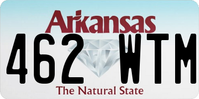 AR license plate 462WTM