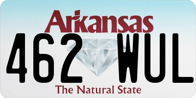 AR license plate 462WUL