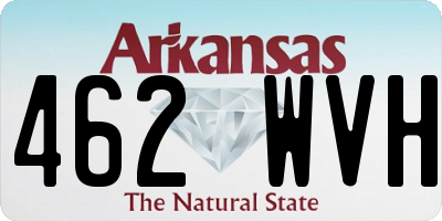 AR license plate 462WVH