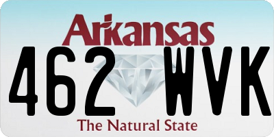 AR license plate 462WVK