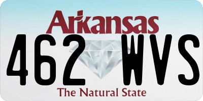 AR license plate 462WVS
