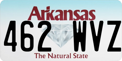 AR license plate 462WVZ