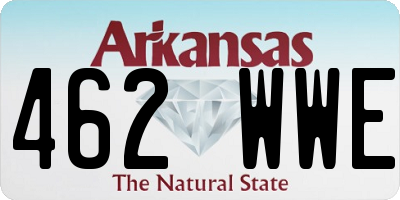 AR license plate 462WWE