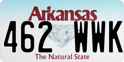 AR license plate 462WWK