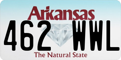 AR license plate 462WWL