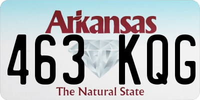 AR license plate 463KQG