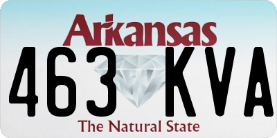 AR license plate 463KVA