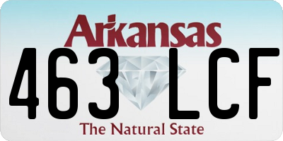 AR license plate 463LCF