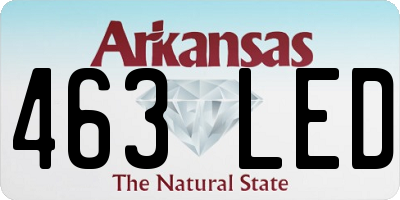 AR license plate 463LED
