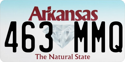 AR license plate 463MMQ
