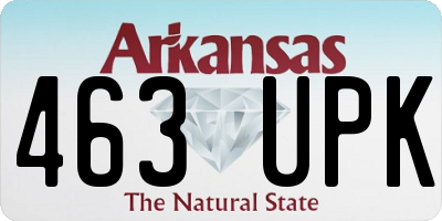 AR license plate 463UPK