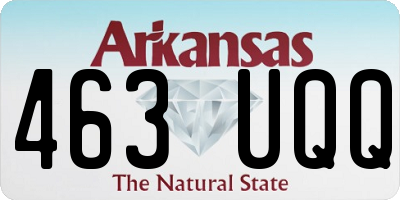AR license plate 463UQQ