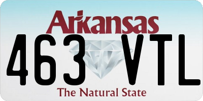 AR license plate 463VTL