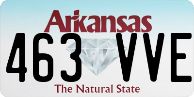 AR license plate 463VVE