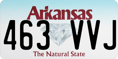 AR license plate 463VVJ
