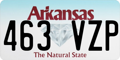 AR license plate 463VZP