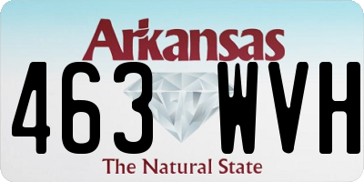 AR license plate 463WVH