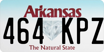 AR license plate 464KPZ