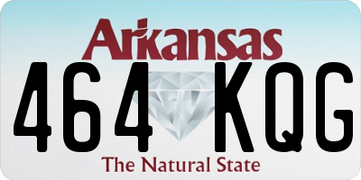 AR license plate 464KQG