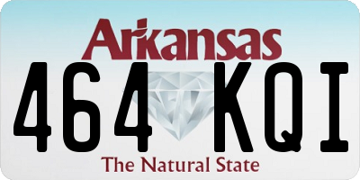 AR license plate 464KQI