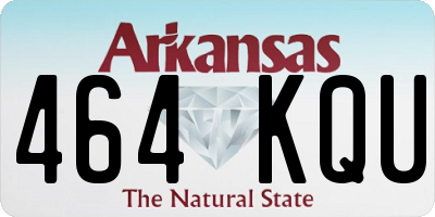 AR license plate 464KQU