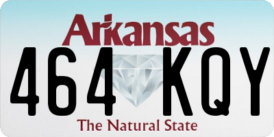 AR license plate 464KQY