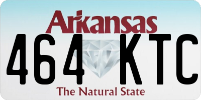 AR license plate 464KTC