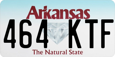 AR license plate 464KTF