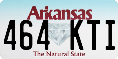 AR license plate 464KTI