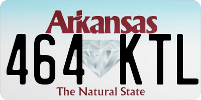 AR license plate 464KTL