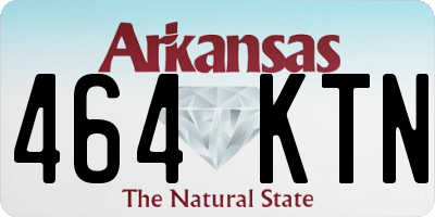 AR license plate 464KTN