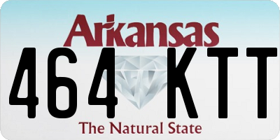 AR license plate 464KTT