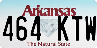 AR license plate 464KTW