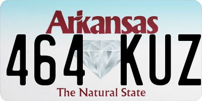 AR license plate 464KUZ