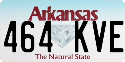 AR license plate 464KVE