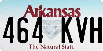 AR license plate 464KVH