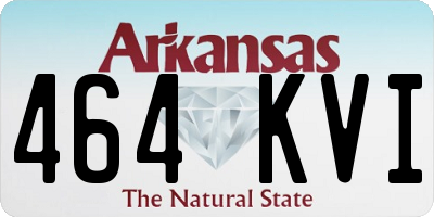 AR license plate 464KVI