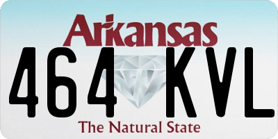 AR license plate 464KVL
