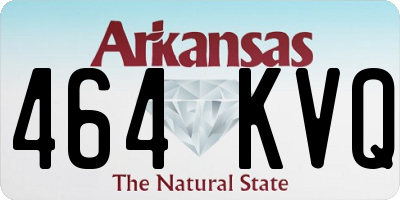 AR license plate 464KVQ