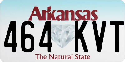 AR license plate 464KVT