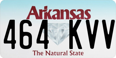 AR license plate 464KVV