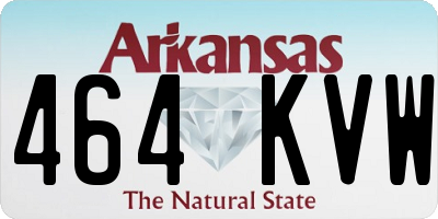 AR license plate 464KVW
