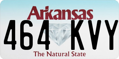 AR license plate 464KVY